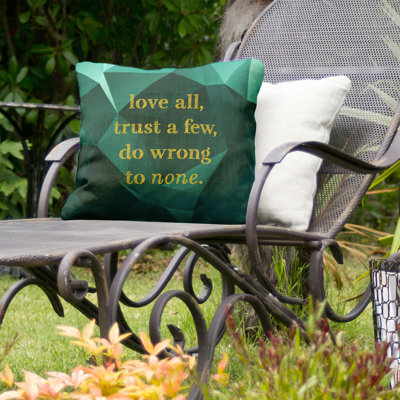 Coussin intérieur / extérieur Do No Wrong