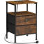 Aneisha 38cm W Metal Bedside Table