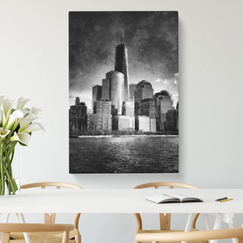 Freedom Tower In New York City - Wrapped Canvas, 60cm H x 40cm W x 4cm D