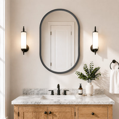 Miroir de salle de bain mural 24 po x 36 po