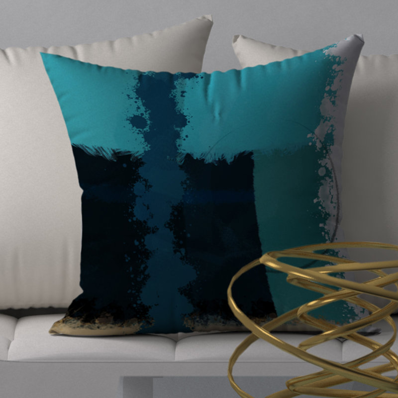 Housse de coussin carrée/insert, 24 po x 24 po
