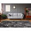 Tapis géométrique noir / gris Carina-22960316