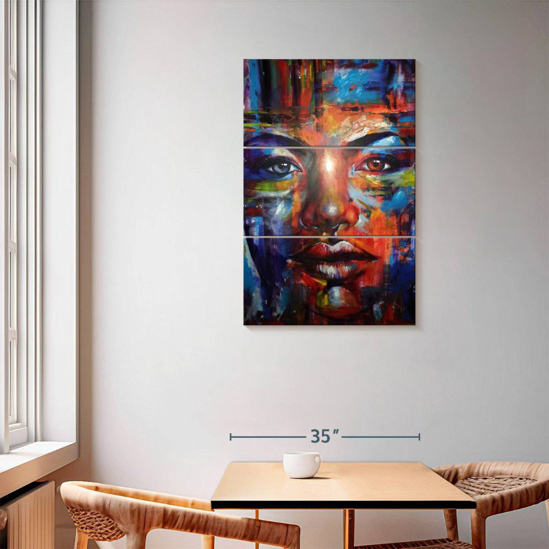 Leisha Skye, 57" H x 36" W