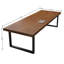 Table de salle à manger rectangulaire en bois massif