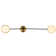 Torino 39-in Integrated LED ETL Certified Wall Sconce Light with Rotating LED Circular Disks