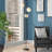 71'' Brushed Steel Tree Floor Lamp