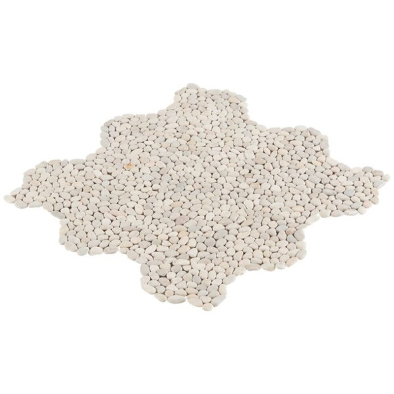 Nature 12x12 Micro Honed Natural Stone Mosaic Tile, White