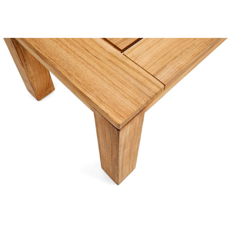 Winston All-Natural Teak Outdoor Dining Bench