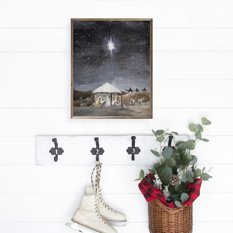 Nativity By Jodi Hatfield, 20" H x 16" W x 1" D