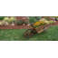 Pot de fleurs brouette pin Ardoin
