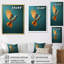 Oiseau contemporain, impression d'art mural-95866054-95866052