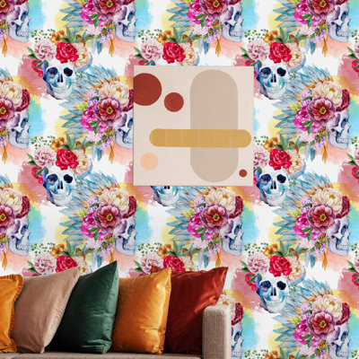 Rouleau de papier peint Skulls