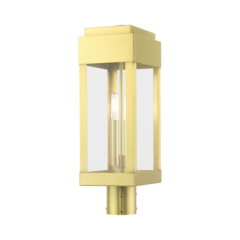 Transparent Lantern Head, Satin Brass