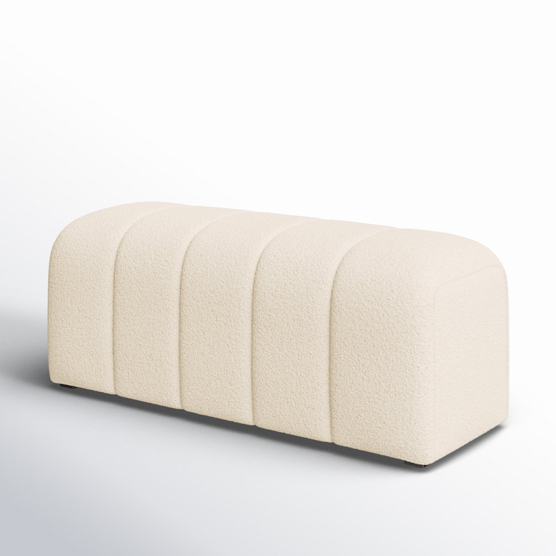 Kapresha Polyester Upholstered Bench