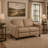 Finnegan 61" Genuine Leather Reclining Loveseat-100655204