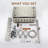 Rodeo 27.5-Inch LED&Music Rainfall Thermostatic Shower System with Slide Bar and 2-in-1 Handheld-97793329