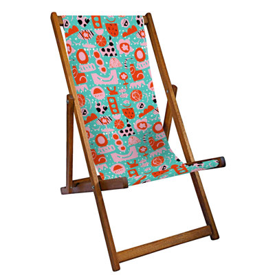 Delanay Folding Deck Chair