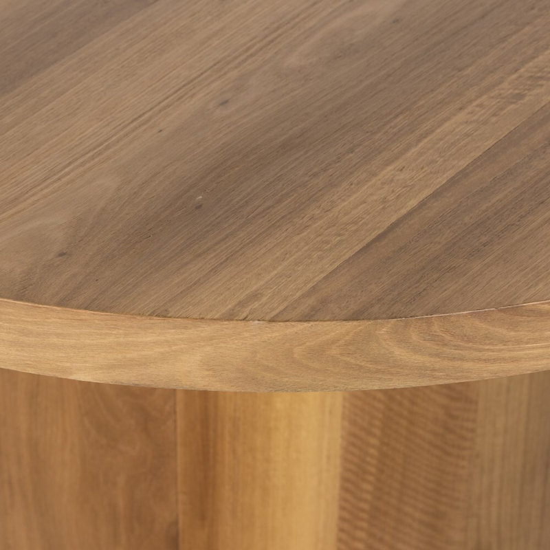 Hudson Round Solid Wood Dining Table