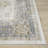 Fresnal Ivory/Blue Traditional Damask Performance Woven Indoor Area Rug-1992043312