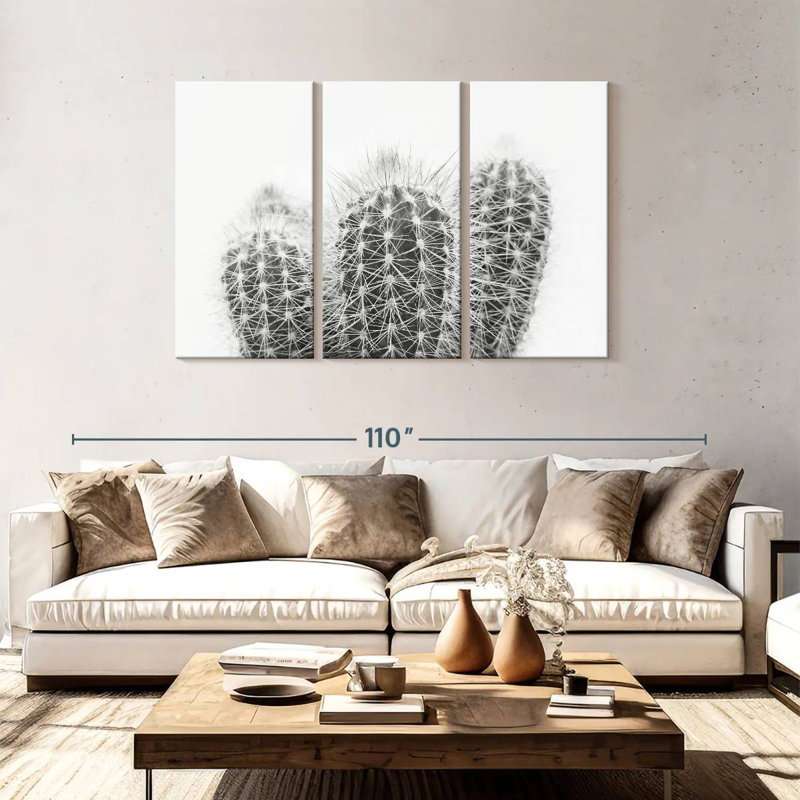 Harnek Prickly, 48" H x 74" W