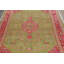 Tapis unique en laine noué à la main OmaShak vert et rouge 12 pi 8 po x 15 pi 10 po Nma