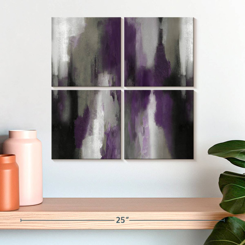 Apex Amethyst I, 18" H x 18" W