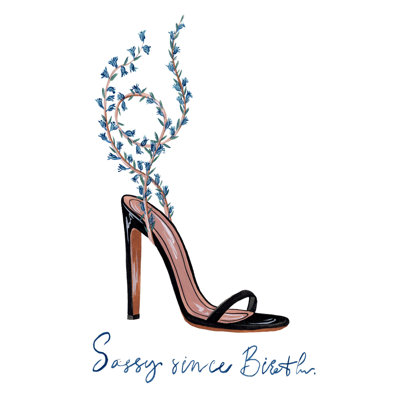 " Sassy Statement II " by Melissa Wang