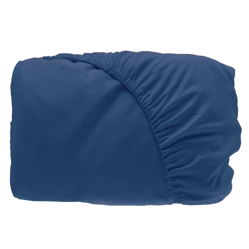 BedVoyage Luxury 100% viscose from Bamboo Cooling Fitted Sheet, Seaglass, Queen Fitted Sheet