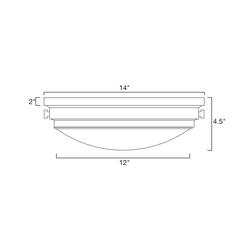 Shippenville Glass Flush Mount