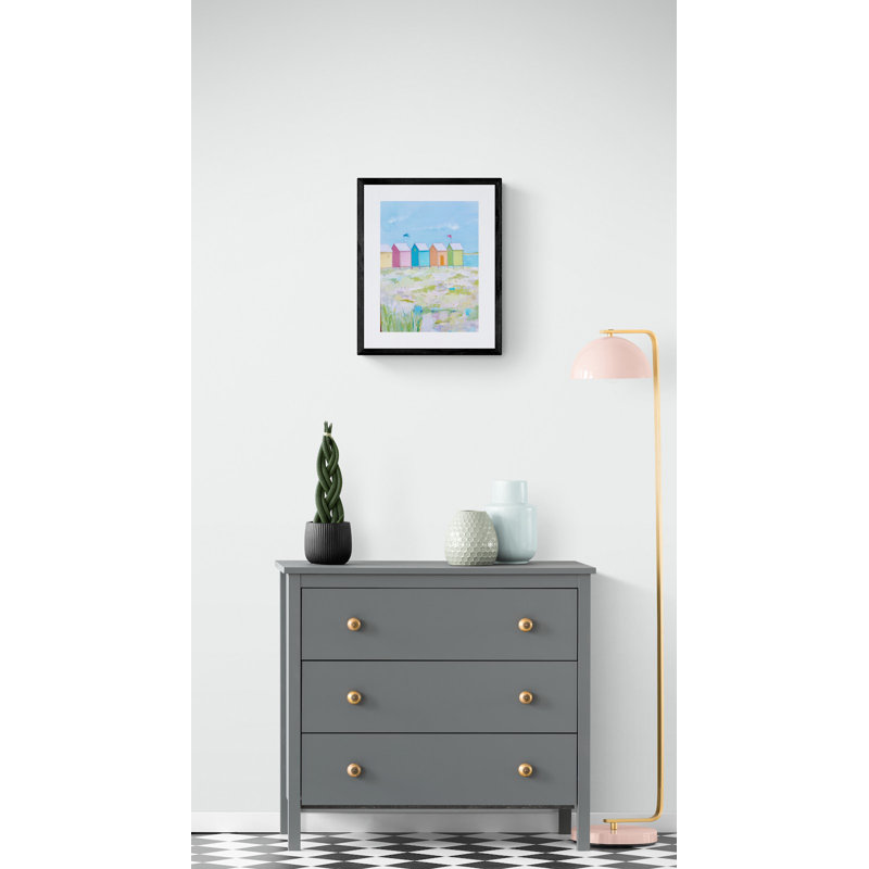 Cabanas Framed Print