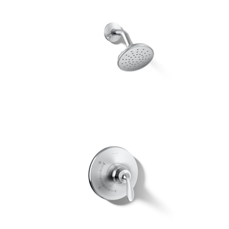 Bellera Rite-Temp Pressure-Balancing Shower Faucet Trim Set, 2.5 Gpm, Polished Chrome