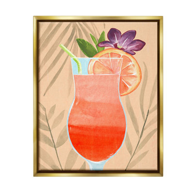 «Plant Patterned Cocktail» par Annie Warren sur