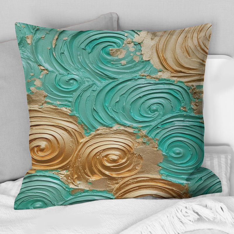 Coussin Teal