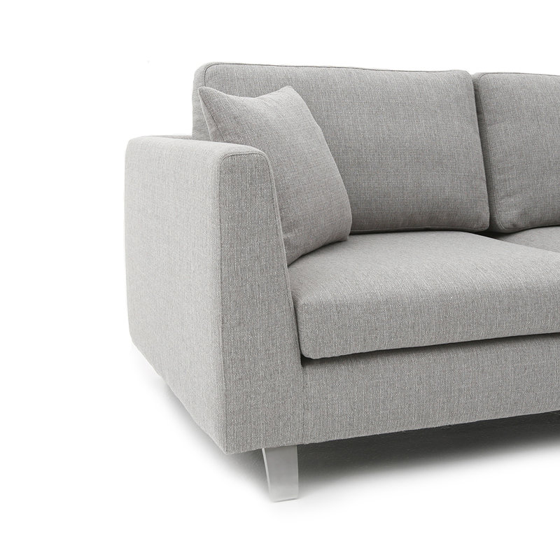 Swynford Upholstered L-Shaped Sectional, Niche Silvermoon, Right Hand Facing