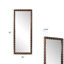 Wooden Bobbin Vanity Mirror-713865720
