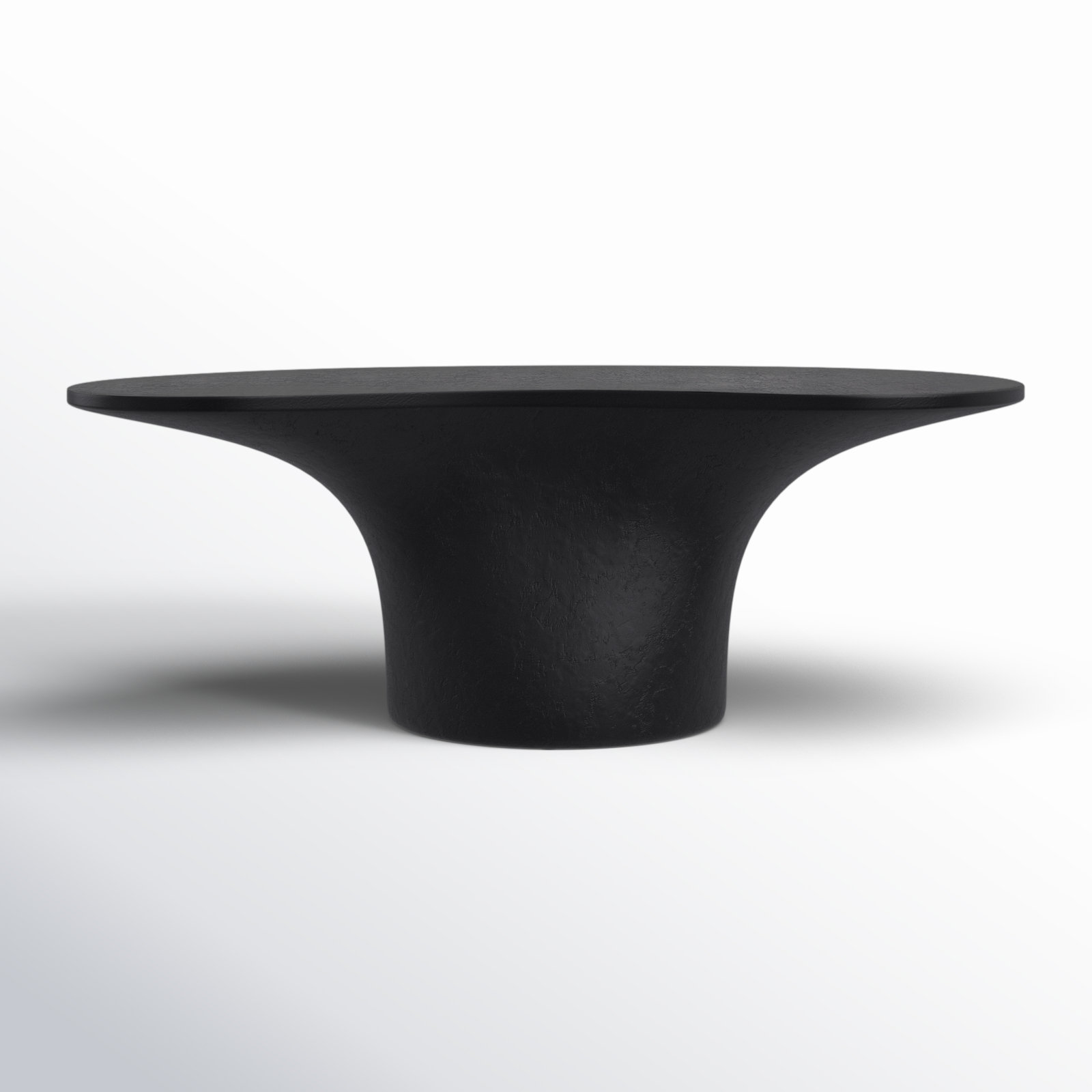 Paisely 47" Patio Table, Black