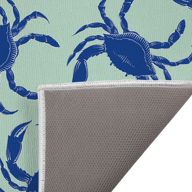 Paillasson Crabby, Comme neuf, L 17 po x L 24 po