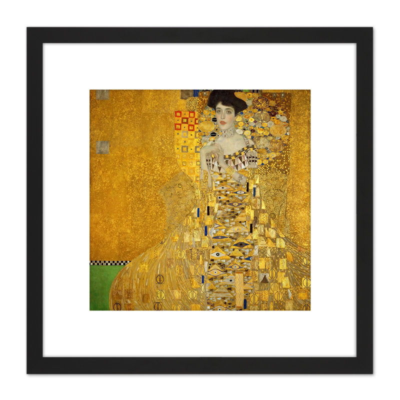 Gustav Klimt Portrait Of Adele Bloch Bauer by Gustav Klimt - Single Picture Frame Painting
