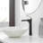 Single Hole Waterfall Bathroom Vessel Faucet With Pop-Up Drain Single Handle Bathroom Vessel Sink Faucet Brass Tall Bathroom Vanity Basin Taps-115702014