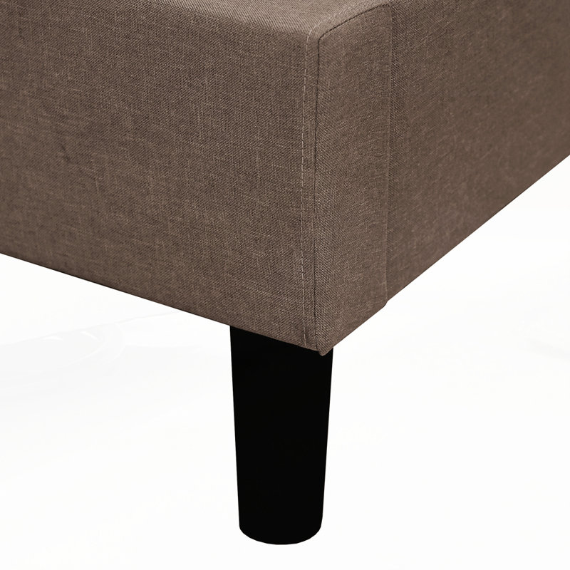 Full Size Upholstered Platform Bed