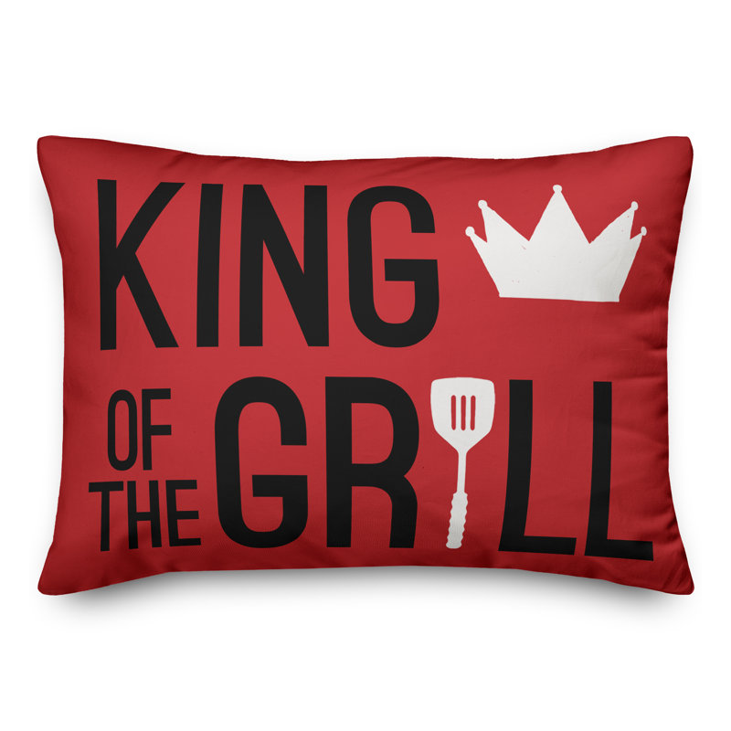 Coussin lombaire d'extérieur Summer Fun King of the Grill