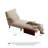  Kikumi 27'' Cotton Linen Sofa ArmChair Reclining Sleeper Accent Chair,with Adjustable Backrest-929943689