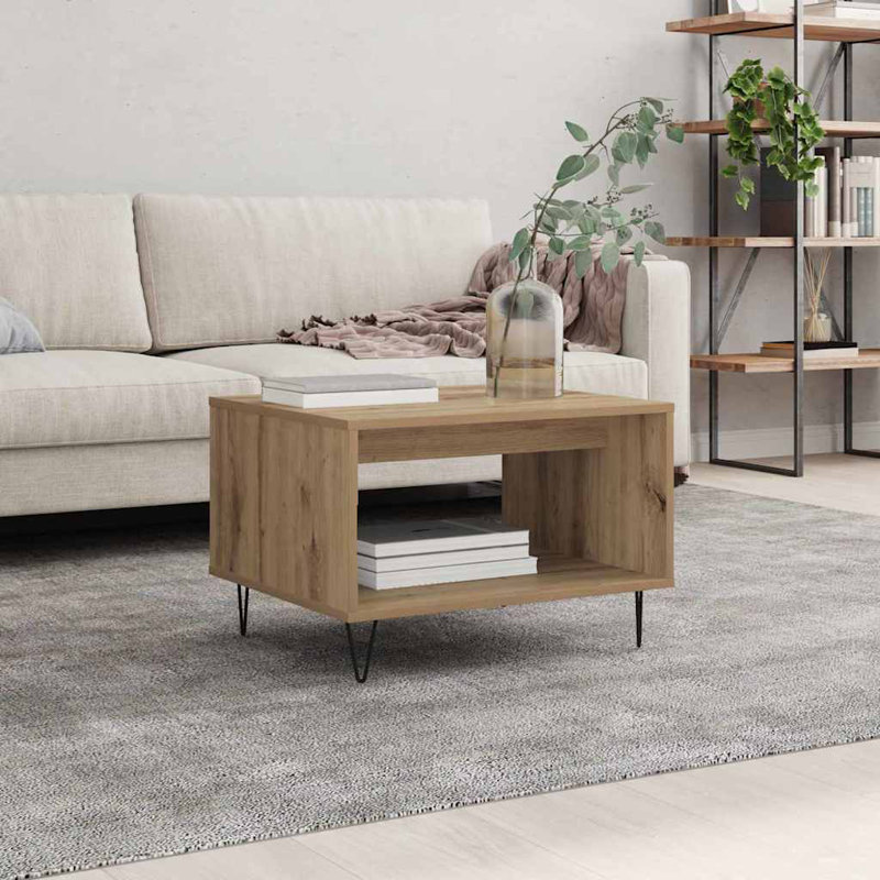 Coffee Table with Storage, Artisan Oak