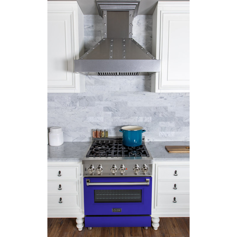 ZLINE 30" Legacy Dual Fuel Range, Satin Stainless Steel