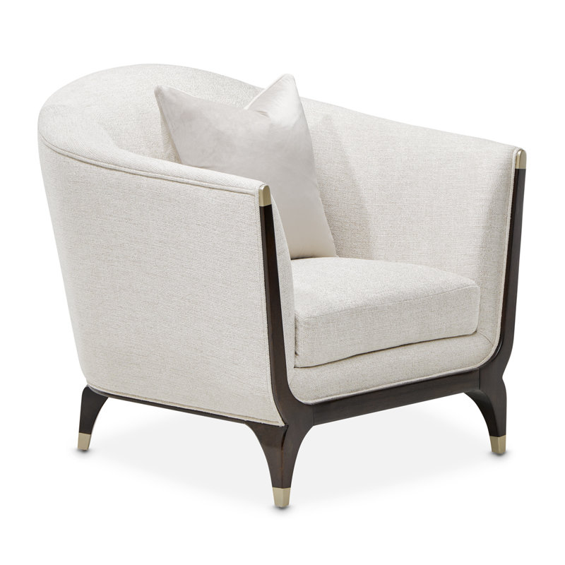 Chaise assortie Paris Chic - Cremini / espresso