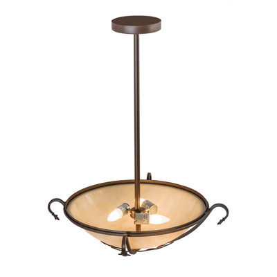 Luminaire suspendu bol 3 lumières Overbury