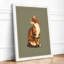 Tabby in Repose Modern - Framed Print-1002633216-1002633218