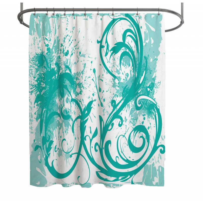 Chanea Shower Curtain, 73" H x 70" W