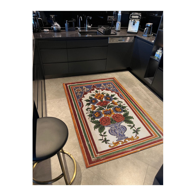 Tapis lavable à la machine, Sous-tapis rectangulaire de 3 pi 3 po x 4 pi 11 po