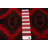 Teimani Red Rug 3'9" x 6'6"